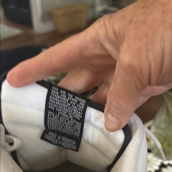 Nike Air Force 1 High-Top White and Black Sneakers - Picture 5 of 9